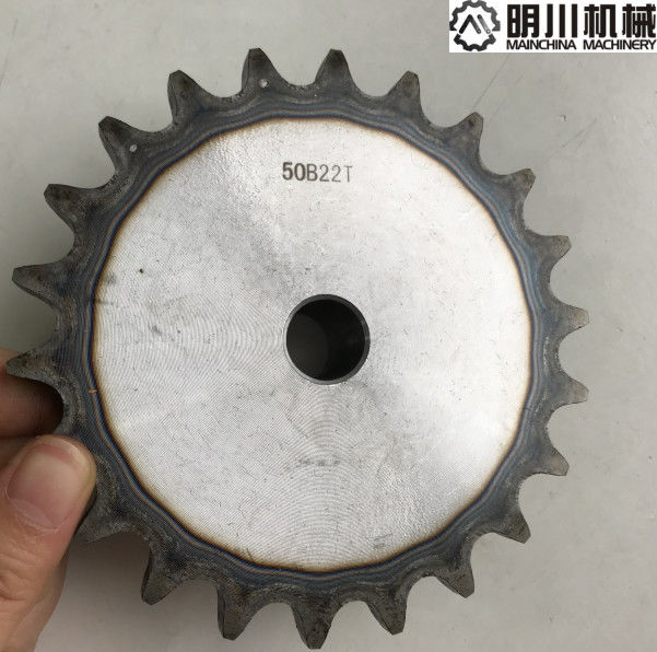 Nature Color Metric Bore Sprockets , Small Chain Sprocket ISO Certificated